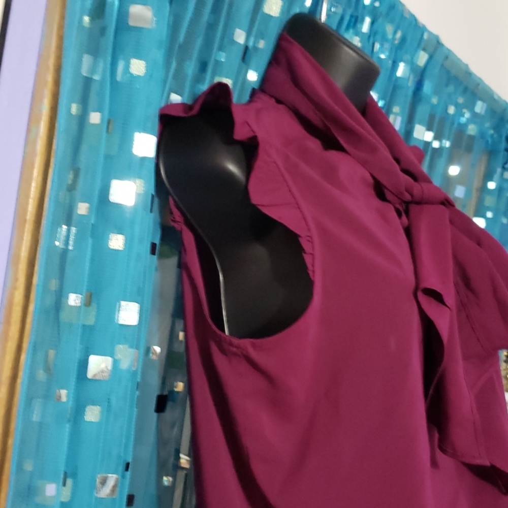 Emman Edward purple top - Picture 4 of 6